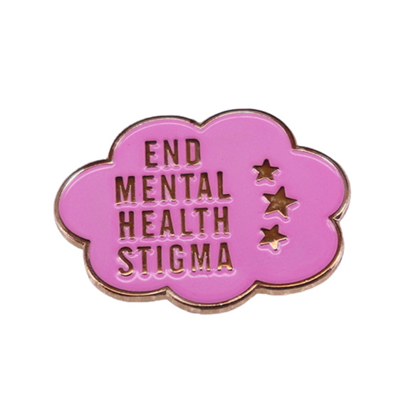 End Mental Health Stigma Enamel Pins 86 - Picture 1 of 3